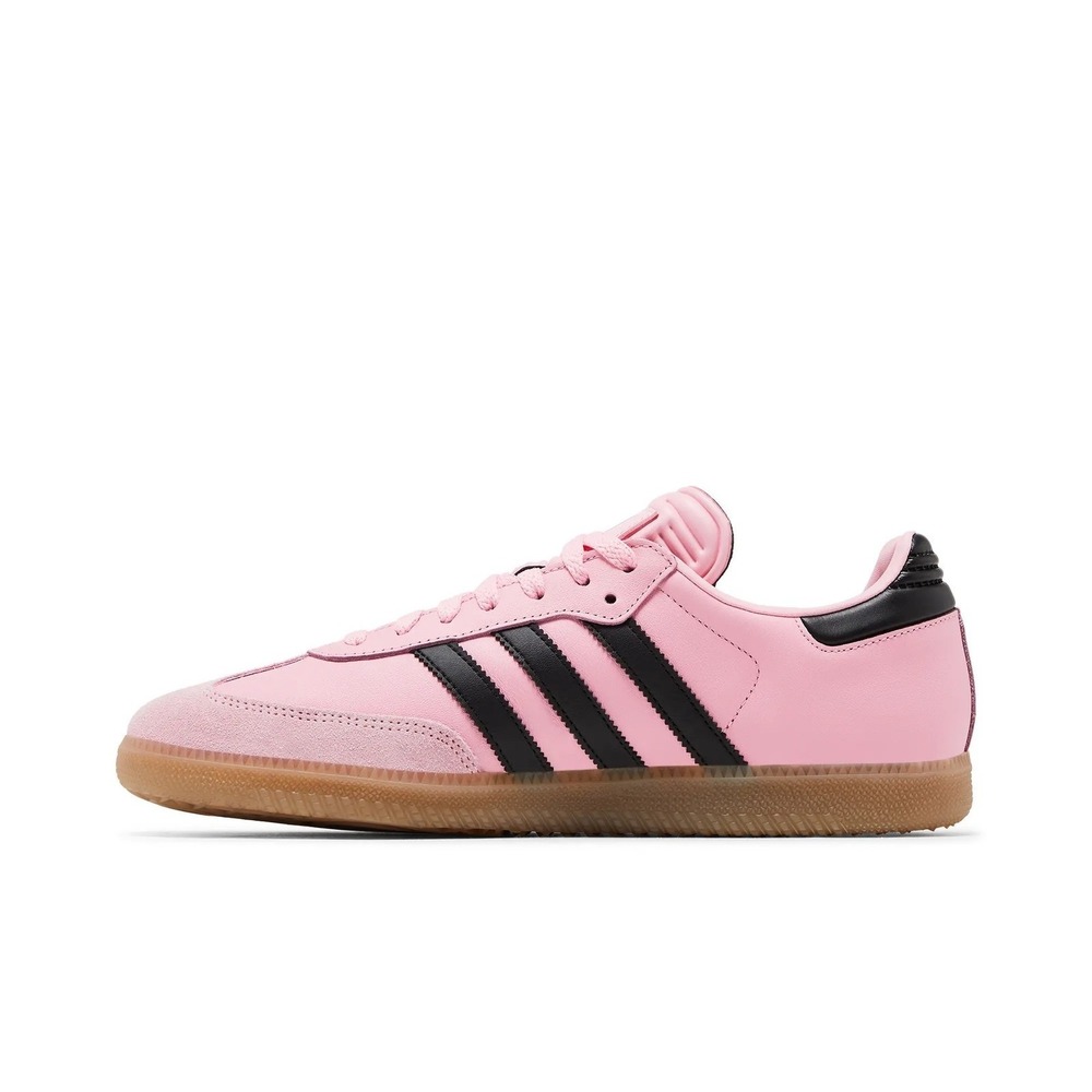 Adidas Lionel Messi x Samba Light Pink Black JP7844 Men's Size 9 NEW - Picture 3 of 5